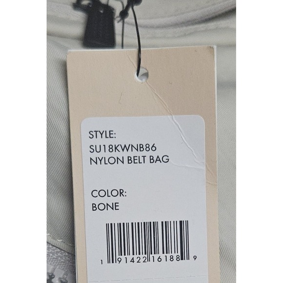 NWT REBECCA MINKOFF NYLON‎ belt bag bone Fanny pack